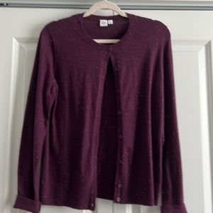 Ladies cardigan sweater size medium